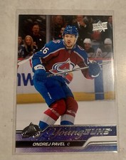 2023-24 Upper Deck Extended - Ondrej Pavel Young Guns RC #702 - Avalanche