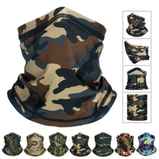 Outdoor Sport Tactical Bandana Face Mask Cycling Tube Neck Gaiter Military Scarf