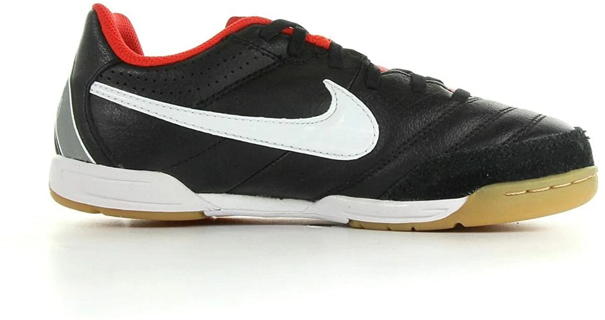 NEW RARE NIKE KID S JR TIEMPO NATURAL IV LTR IC SIZE 3.5Y 509082 010