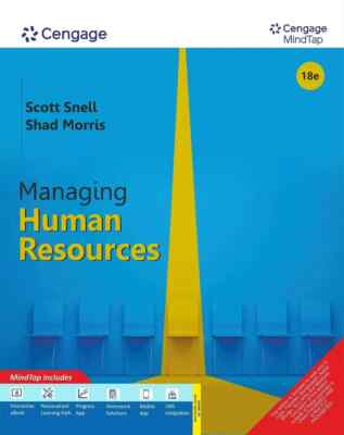 New: Managing Human Resources with MindTap By Morris 18th INTL ED