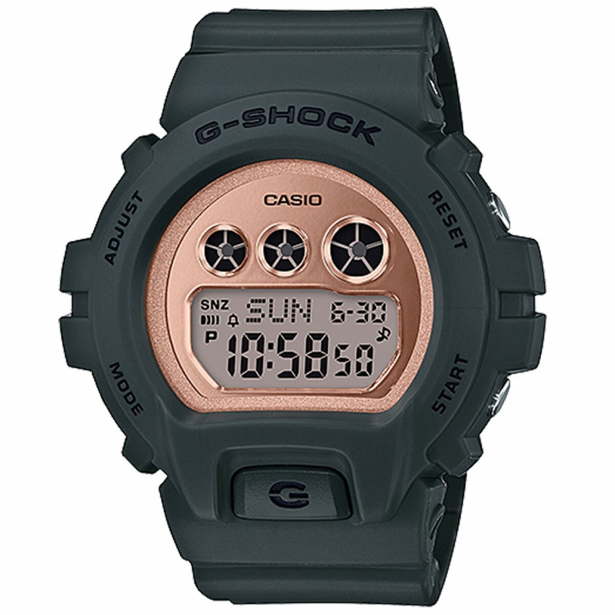 g shock floral green