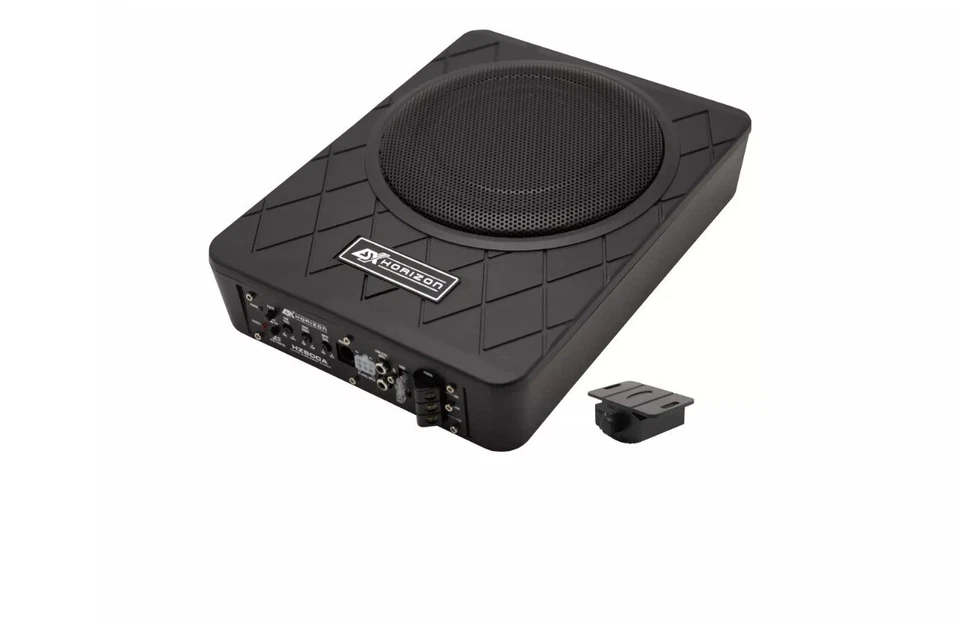 ESX HZ 800 A Subwoofer 20 cm amplificato ultra piatto sotto sedile 100 W RMS sub - Immagine 2 di 3
