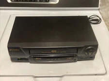 Sansui VCR4510E VCR Video Cassette Recorder 4 Head VHS Player Tested Works