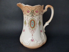 Crown Devon S.F. & Co Decorative Art Nouveau Blush Ware Jug c 1912