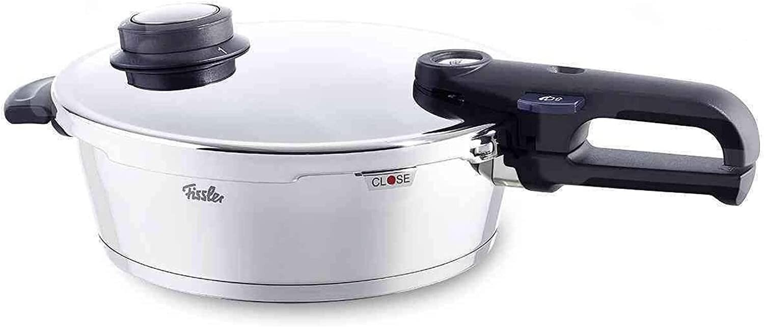 HogoR Fissler Vitavit Premium Pressure Skillet 2.7 Quart (Stainless