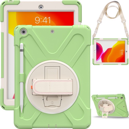 Heavy Duty Armor Holder Case+Hand&Shoulder Strap For iPad Mini 4/5 Pro 11 Air 4 - Picture 31 of 81