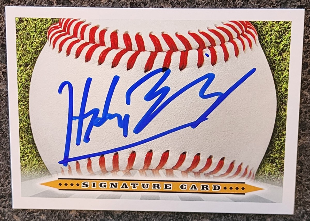 Hayden Birdsong Signed 3.5x2.5 Signature Card S.F. Giants MLB 