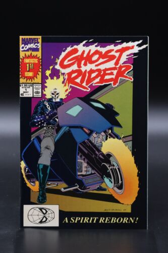 Ghost Rider (1990) #1 1st Print Javier Saltares 1st App Of Danny Ketch VF/NM - Picture 1 of 2