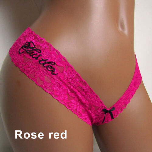 Ladies Erotic Lace Panties Women Sexy Briefs Underwear Thongs G-String Lingerie - Picture 20 of 26