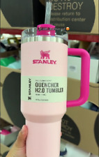 STANLEY 40oz Stainless Steel H2.0 FlowState Quencher Tumbler Flamingo  200-00-4540