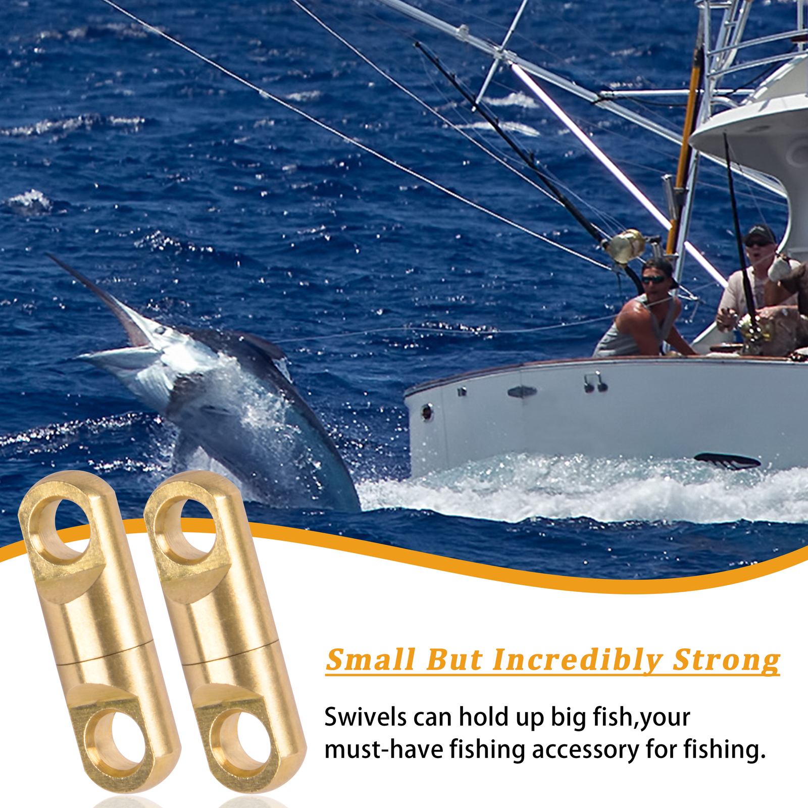Fishing Heavy Swivels Saltwater Swivels Heavy Duty Wind on Swivels for