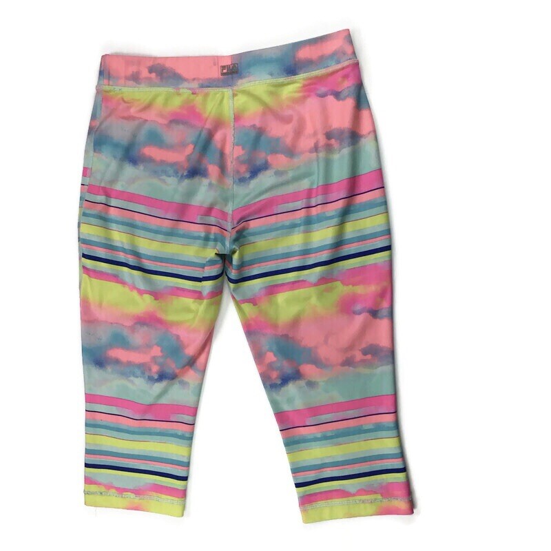 Leggings yoga elasticizzati Fila Sport da donna colorati tintura corsa taglia M