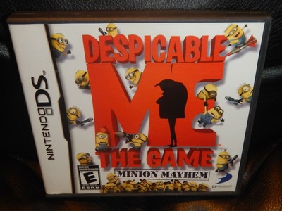 Despicable Me The Game Minion Mayhem Nintendo DS Lite DSi XL 3DS w/Case