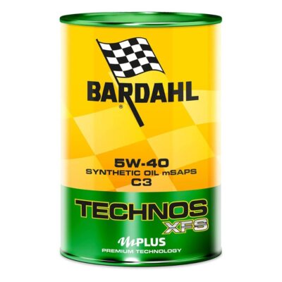 Bardahl 350040 - 6 Liters, Engine Oil for Cars, Technos XFS C3 5W40, Maximizes