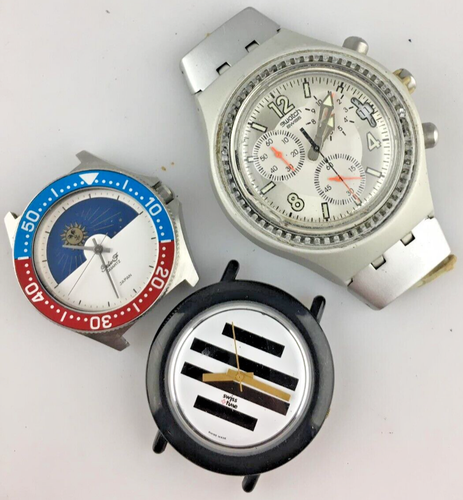 Lot De 3 Montres Mécaniques LIP En état (à Vérifier) - Occasion Pour Collection Ou Réparation