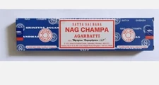 Satya Sai Baba Agarbatti Original Blue Box Nag Champa Incense Sticks 40g(3Packs)