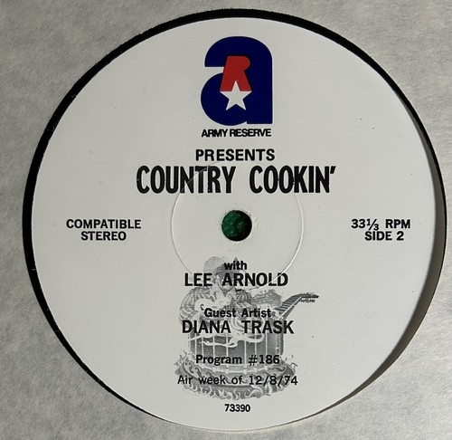 Country Cookin’ 2-Disc Radio Station Vinyl Record Set Dec. 1974 Johnny Cash - Picture 4 of 6