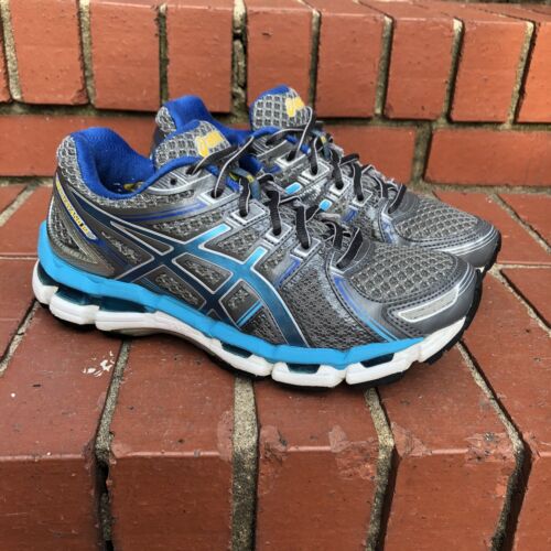 informatie Tegenstander Beschietingen Asics Gel-Kayano 19 Running Shoes Gray Blue Athletic Women's Size 7 | eBay