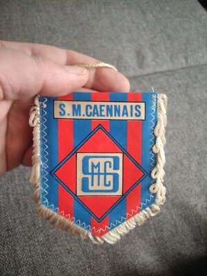 fanion football ancien S. M. CAENNAIS • EUR 4,20 - FR