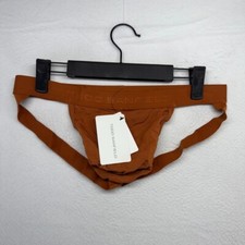 Todd Sanfield Jock Strap Men's Large Rust Orange Essential Underwear Minimal NEW