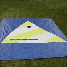 Sunfish® Sail in Yellow and White with Window, Five Panel Design
