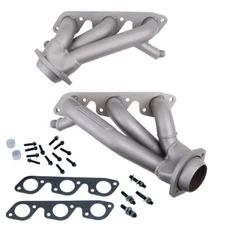 BBK Shorty Tuned Length Exhaust Headers - 1-5/8 Chrome for 99-04 Mustang V6