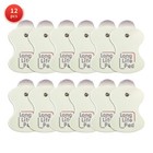 12 pcs Long Life Electrode Pads Replacement fit Omron Tens Units Pocket Pain Pro