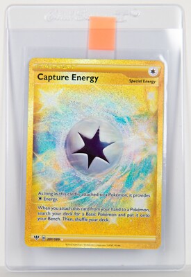 Capture Energy 201/189 Darkness Ablaze NM Full Art Gold Secret Rare Pokemon  Card | eBay