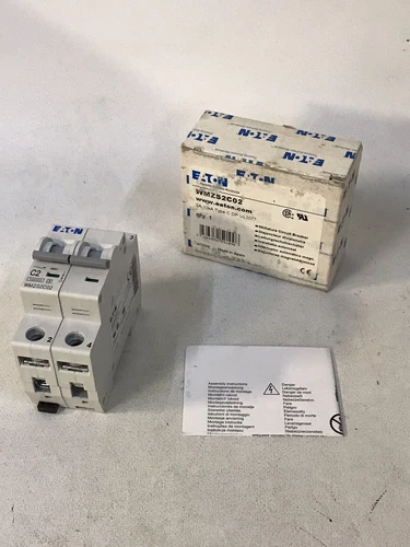 Eaton WMZS2C02 2 Amp Type C Miniature Circuit Breaker 277/480VAC
