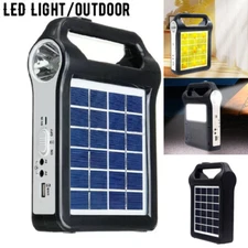 Portable Power Station Solar Generator Panel Power Bank Outlet Camping Emergency