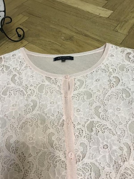 Women Anne Klein Sweater Pink 36 / S / 44 #512P