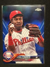 Franco, Maikel - 2018 Topps Chrome - Blue Refractor - /150