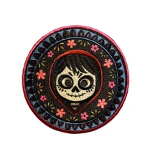 Disney Coco Miguel Day Of Dead Skeleton Embroidered Iron On Patch  OFFICIAL 03-C