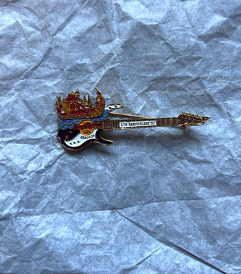 Hard Rock Cafe Bangkok 6th Anniversary 1997 Royal Barge Pin - Limited Editio