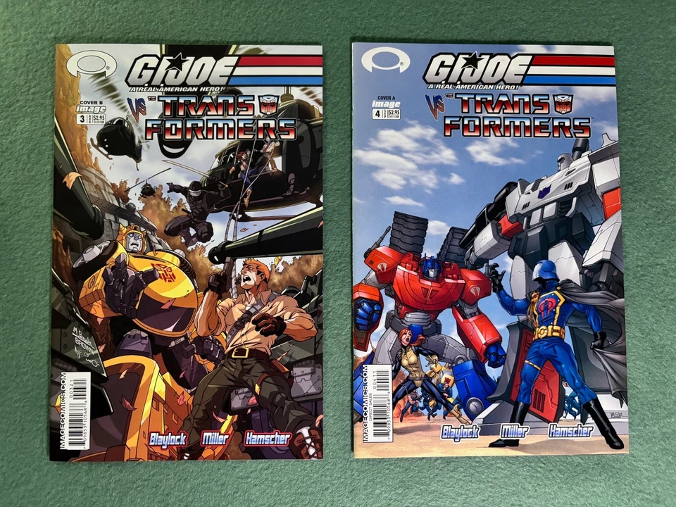 GI Joe VS The Transformers # 1 2 3 4 5 6 (2003 Image) UNREAD High Grade NM - Image 4 of 4