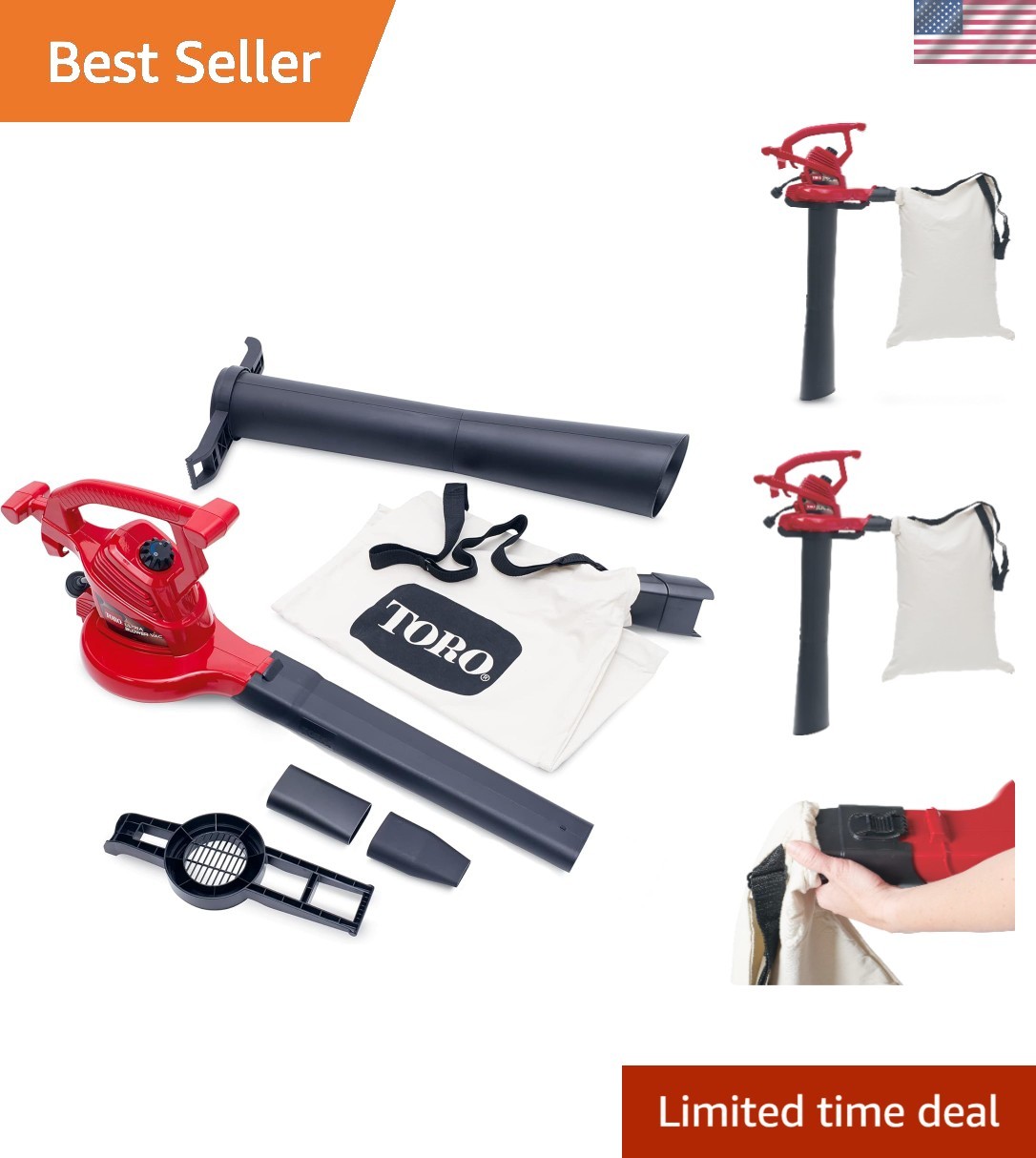Vac Blower 250mph Red