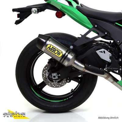 ARROW Auspuff RACE-TECH  für Kawasaki ZX-10R 2016-2018, Titan