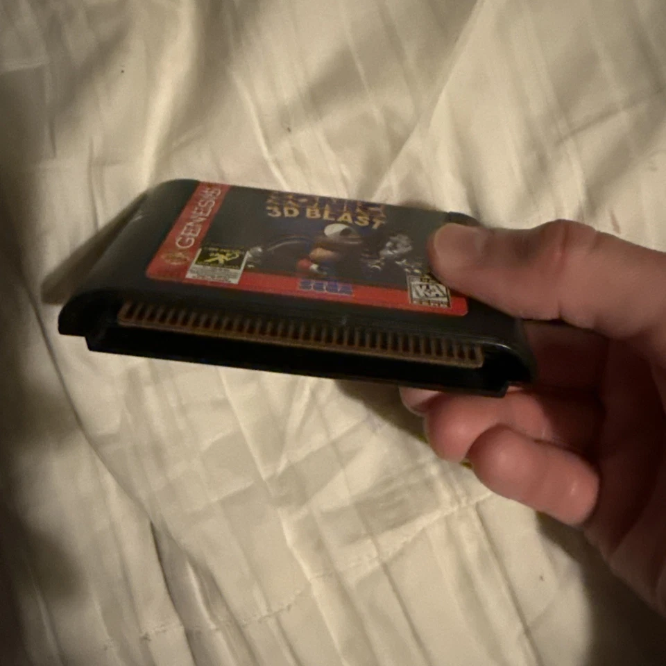 Sonic 3D Blast Cartridge for Sega Genesis 1996, Authentic, Tested Working - Image 3 of 4