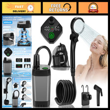 Portable Camping Shower, Rechargeable Pump wi...