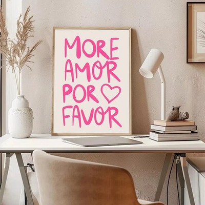 Moderne Wandkunst Leinwanddruck Liebe Abstrakt Minimalistisch Schlafzimmer