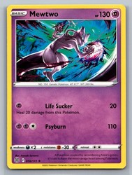 Mewtwo 056/172 Brilliant Stars Regular Rare