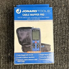 Jonard Tools Cable Mapper Pro Tool Kit - CM-100 - For Coax  Network Wire