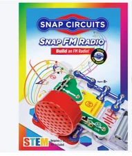 Elenco Snap Circuits FM Radio Electronics Exploration Kit and Snap Circuit STEM