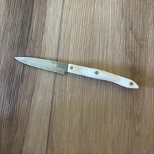 Cutco 2120 Classic Handle Paring Knife Peeling Knife White Handle