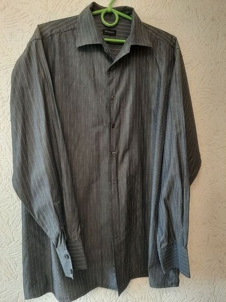 Men Benvenuto Shirt Grey 40