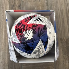Adidas MLS 2023 Pro Official Match Ball HT9026 Size 5 White Red NEW FIFA Quality