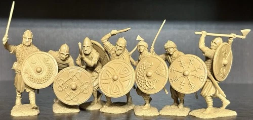 SET # 2 New release PUBLIUS Vikings Shield Wall Toy soldiers 1:32 New 7 figures