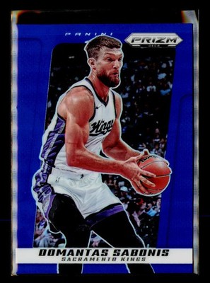 2024-25 Panini Prizm Deca #175 Domantas Sabonis Blue #/149