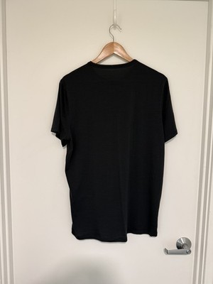 Huckberry Proof Men s 72-Hour Merino Wool T-Shirt (Stone Black / Size L)