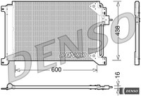 Denso DCN12004 Kondensator FüR Klimaanlage Kondensator Klimaanlage